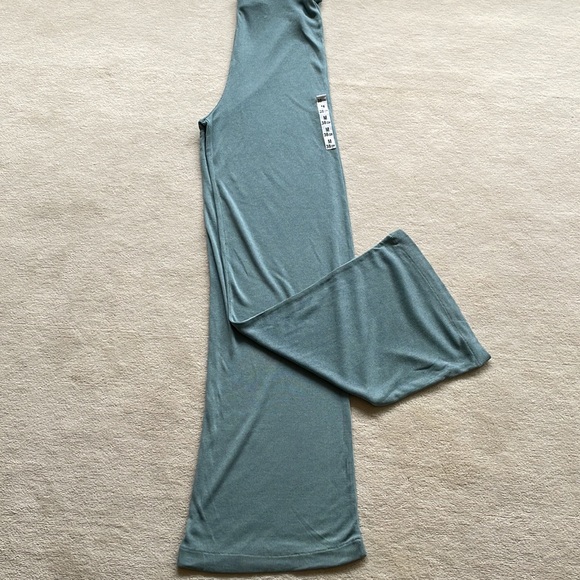 Zara blue flowy knit pant size m - Picture 2 of 6